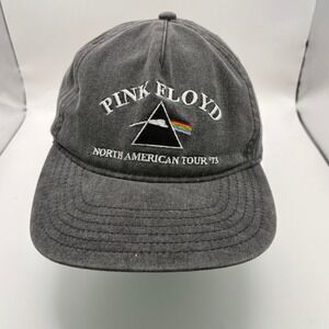 Pink Floyd North American‎ Tour 73 Baseball Cap Gray Officially Licensed OSFM